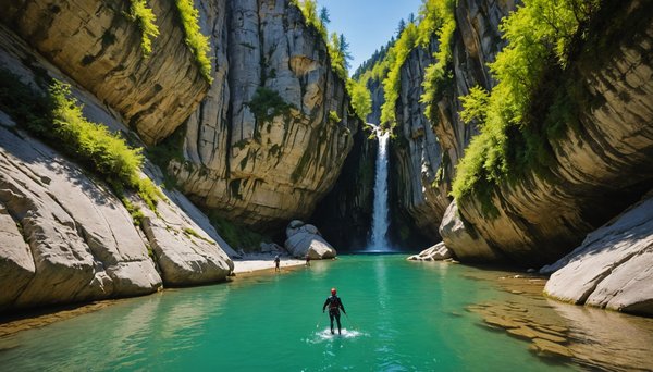 Évadez-vous: l'aventure canyoning en france vous attend !